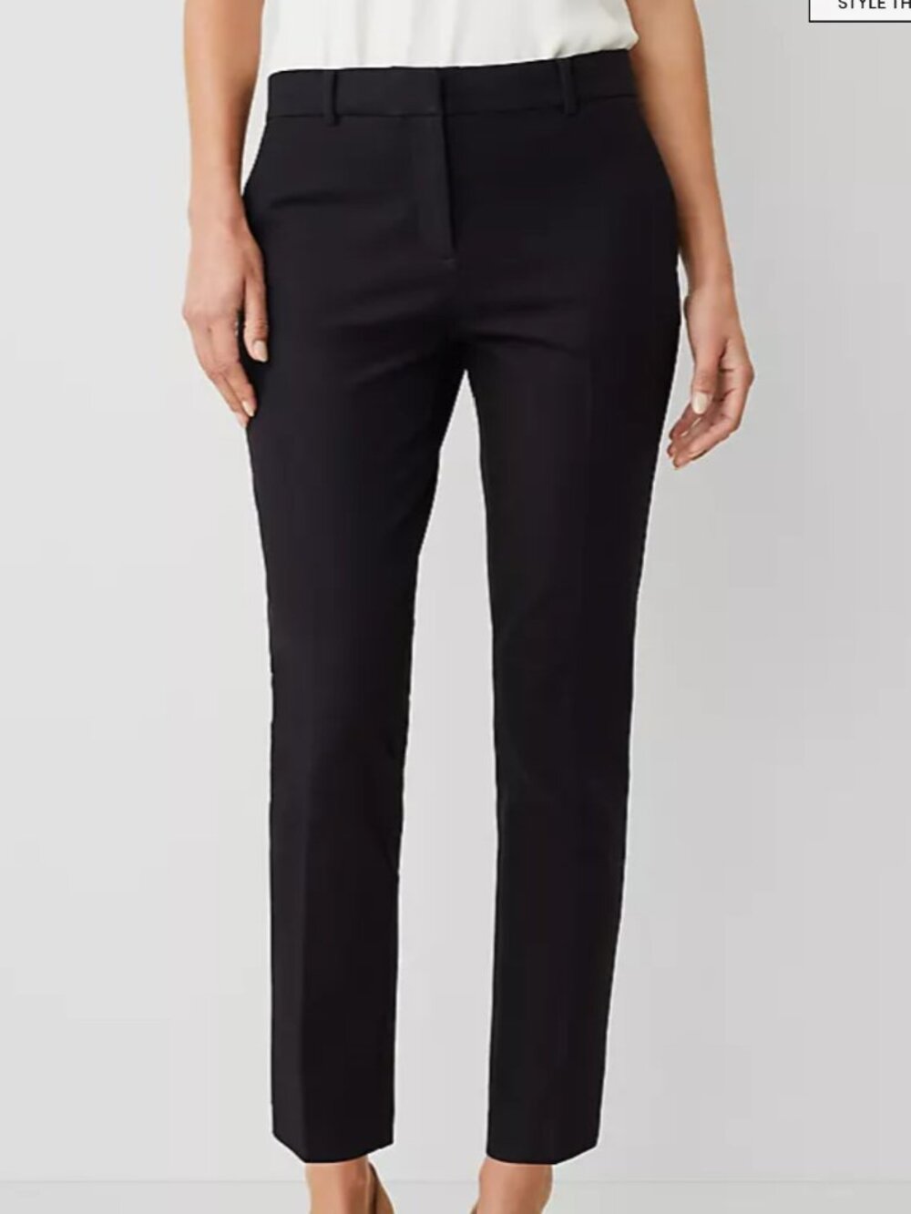 Ann Taylor Eva Ankle Pant 2P Navy